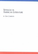 Cover of Sidekicks in American Literature