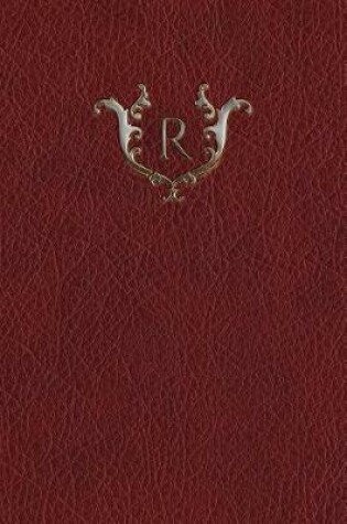 Cover of Monogram "r" Grid Notebook