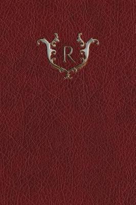 Cover of Monogram "r" Grid Notebook