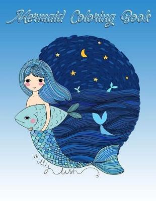 Cover of Mermaid Coloring Book