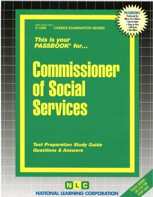 Book cover for Commissioner of Social Services