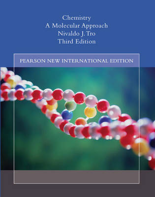 Book cover for Chemistry:A Molecular Approach Pearson New International Edition, plus MasteringChemistry without eText