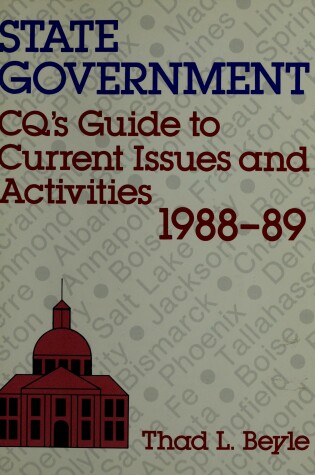 Cover of State Government, 1988-89
