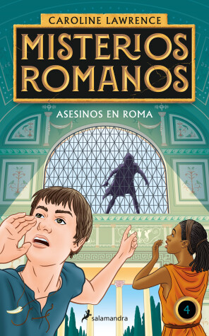 Book cover for Asesinos en Roma / The Assassins of Rome. The Roman Mysteries