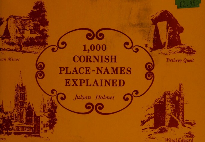 Cover of 1000 Cornish Place Names Explained