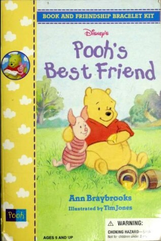 Cover of Pooh's Best Friend Book and Friendship Bracelet Kit