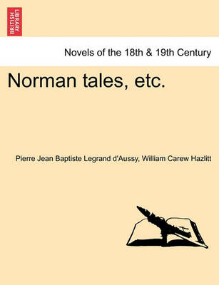 Book cover for Norman Tales, Etc.