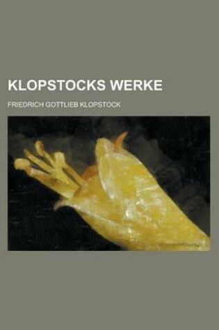 Cover of Klopstocks Werke