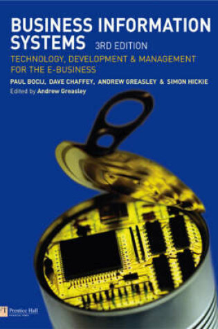 Cover of Online Course Pack: Business Information Systems:Technology, Development and Management for the E-business with OneKey BB Access Card: Chaffey, Business Information Systems 3e