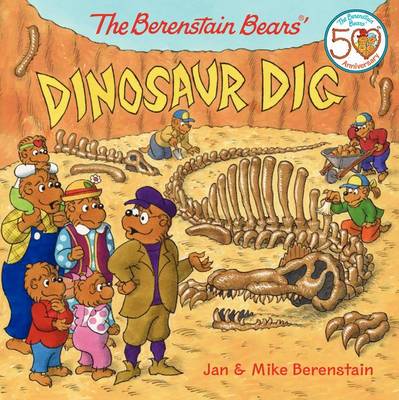 Book cover for The Berenstain Bears' Dinosaur Dig