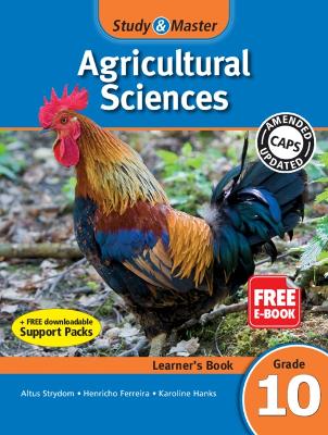 Book cover for Study & Master Agricultural Sciences Learner's Book Grade 10 English