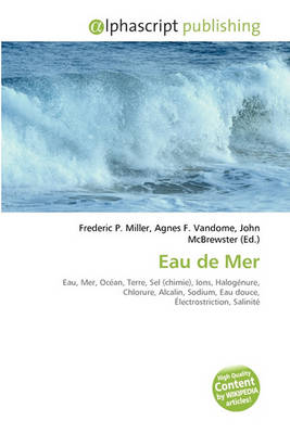 Cover of Eau de Mer