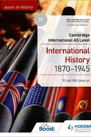 Cover of Access to History for Cambridge International AS Level: International History 1870-1945