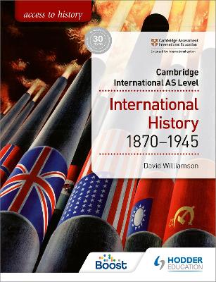 Book cover for Access to History for Cambridge International AS Level: International History 1870-1945