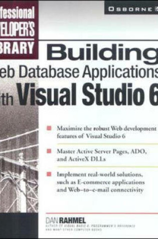 Cover of Building Web Database Applications with Visual Studio 6