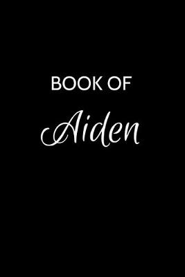 Book cover for Book of Aiden