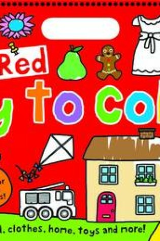 Cover of My Big Red Easy to Colour Books