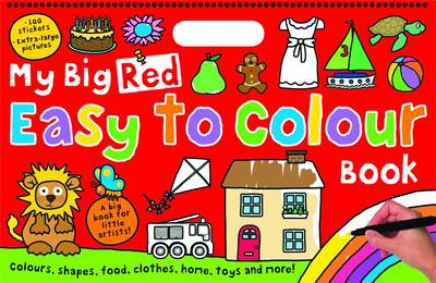 Book cover for My Big Red Easy to Colour Books