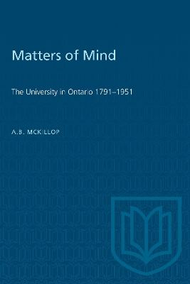 Cover of Matters of Mind