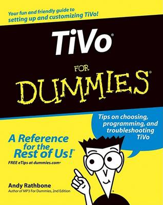 Book cover for TiVo For Dummies