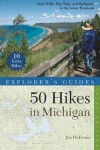 Book cover for Explorer's Guide 50 Hikes in Michigan