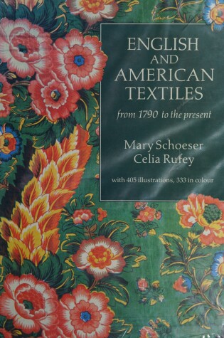 Cover of English and American Textiles