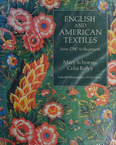 Book cover for English and American Textiles