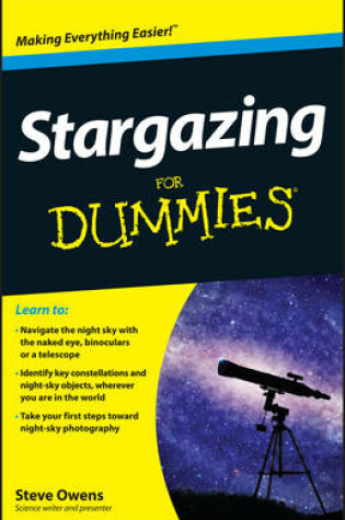 Cover of Stargazing For Dummies