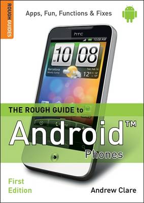 Book cover for The Rough Guide to Android Phones