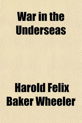 Book cover for War in the Underseas