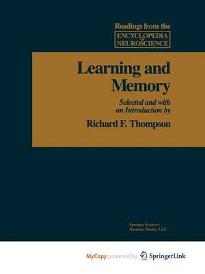 Book cover for Learning and Memory