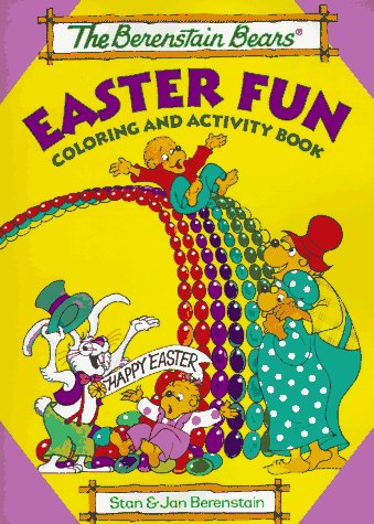 Book cover for The Berenstain Bears Easter Fun Coloring and Activity Book