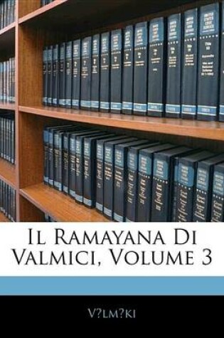 Cover of Il Ramayana Di Valmici, Volume 3