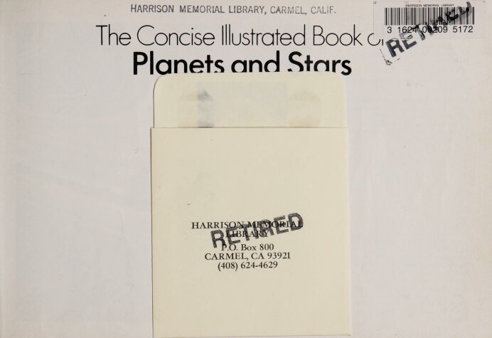 Book cover for Concise Illustrated Book of Planets and Stars