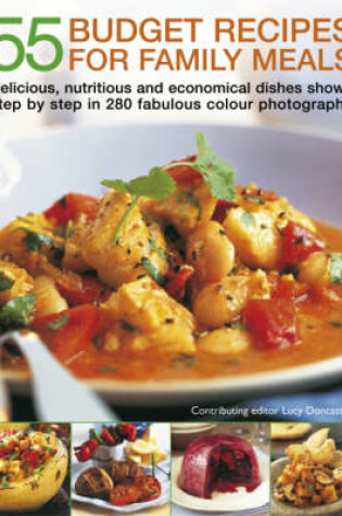 Cover of 55 Budget Recipes for Family Meals