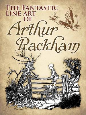 Book cover for Fantastic Line Art of Arthur Rackham