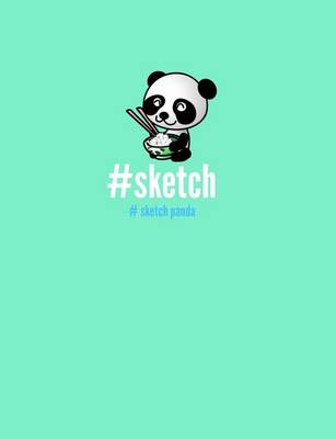 Book cover for #sketch Panda (Trendy Sketch Book)
