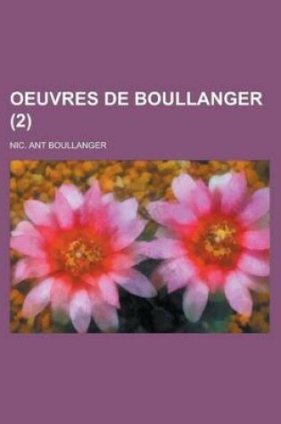 Cover of Oeuvres de Boullanger (2)