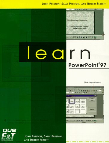 Book cover for Learn PowerPoint 97