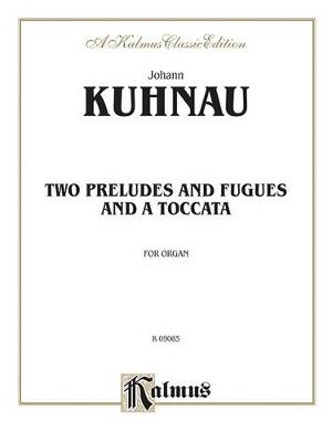 Cover of Two Preludes and Fugues and a Toccata