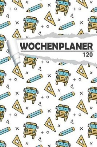 Cover of Wochenplaner mit Schulbus