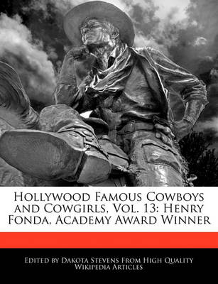 Book cover for Hollywood Famous Cowboys and Cowgirls, Vol. 13