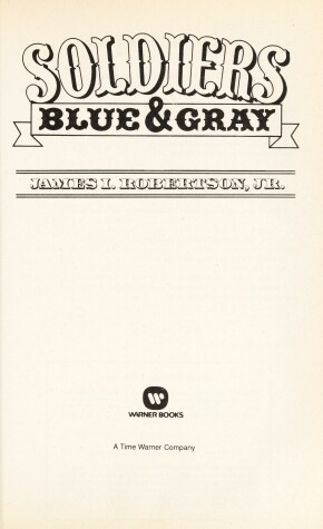 Book cover for Soldiers Blue and Gray