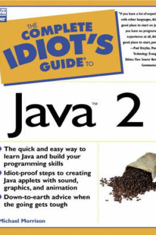 Cover of Complete Idiot's Guide to Java 2