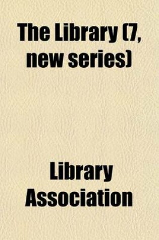 Cover of The Library (7, New Series)