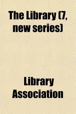 Book cover for The Library (7, New Series)