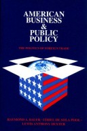 Book cover for American Business and Public Policy