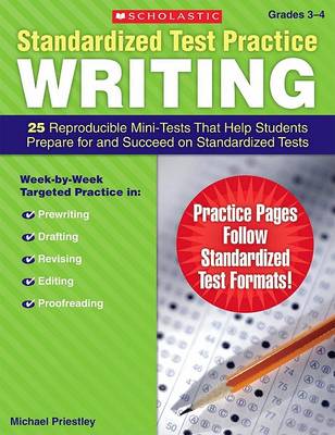 Book cover for Standardized Test Practice: Writing: Grades 3-4