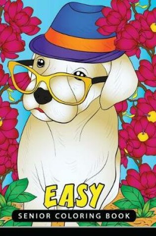 Cover of Easy Senior Coloring Book