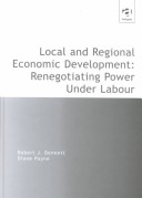 Book cover for Local and Regional Economic Development